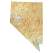 Nevada sectional chart wall map, decorative FAA chart, reference only