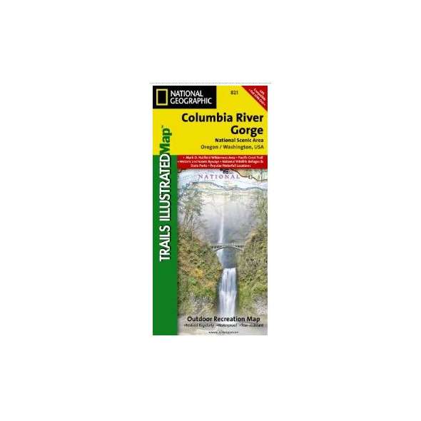 Columbia River Gorge (National Geographic Map)