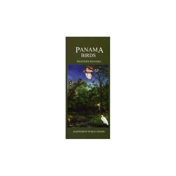 Panama: Western Panama Birds (Folding Pocket Guide)