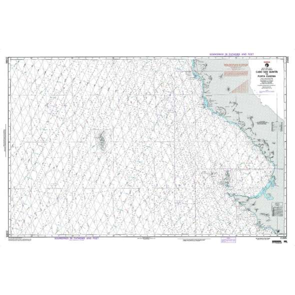 NGA Chart 21005: Cabo San Quintin to Punta Eugenia