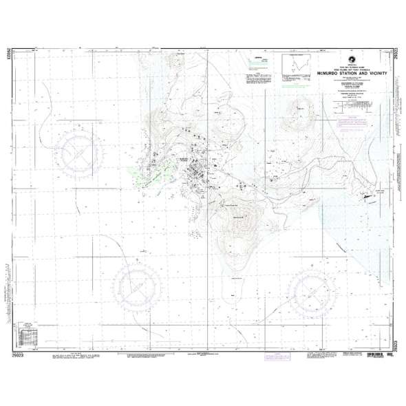 NGA Chart 29323: Mc Murdo Sta and Vicinity