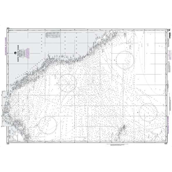 NGA Chart 520: Northern Pacific Ocean