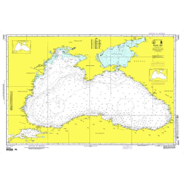 NGA Chart 55001: Black Sea (Int 310)