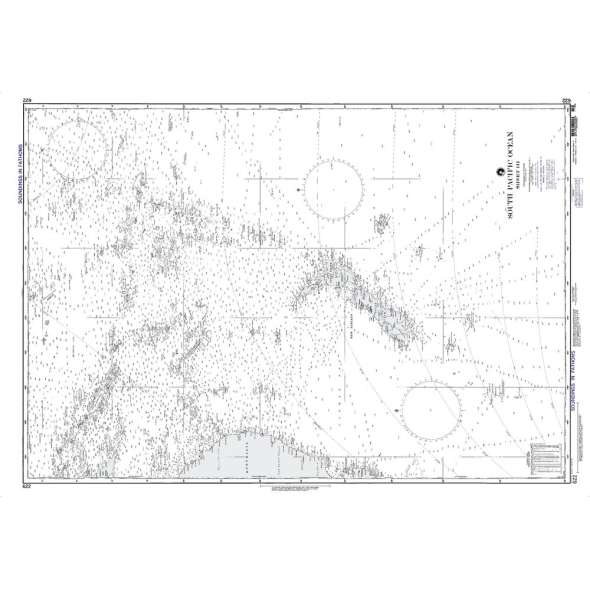 NGA Chart 622: South Pacific Ocean Sheet Iii
