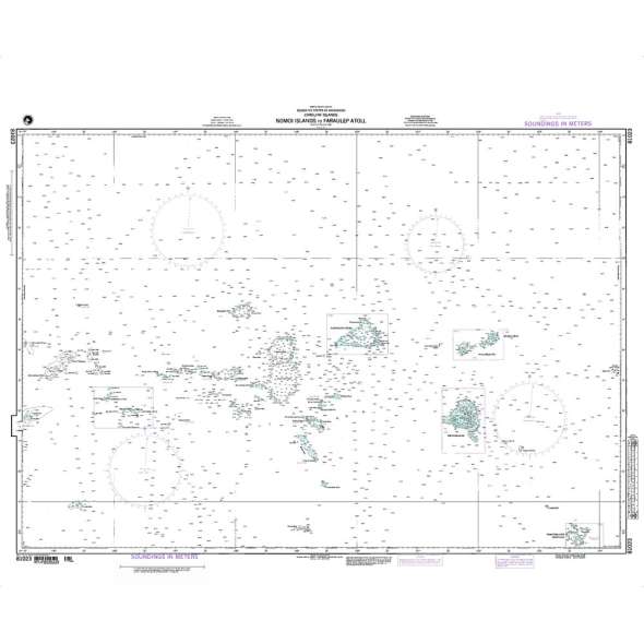 NGA Chart 81023: Namonuito Atoll to Faraulep Atoll