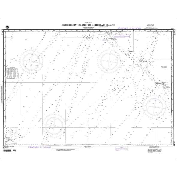 NGA Chart 83015: Enderbury Island to Kiritimati Island
