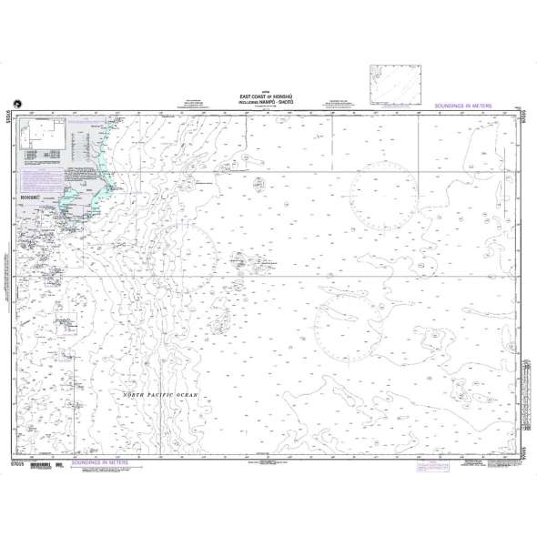 NGA Chart 97015: E. Coast of Honshu Including Nampo - Shoto