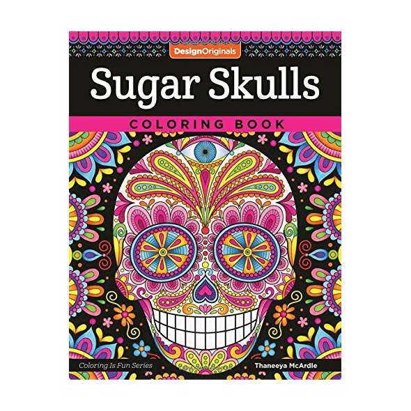 Sugar Skulls Coloring Book