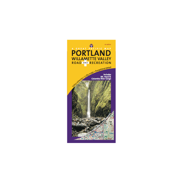 Portland / Willamette Valley Road & Recreation Map