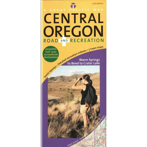 Central Oregon Road & Recreation Map, 2nd Edition