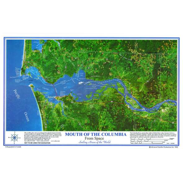 Mouth of the Columbia River Placemat