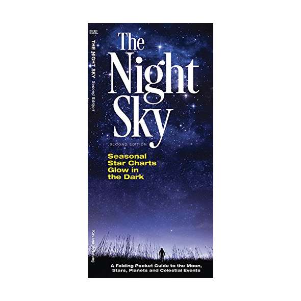 The Night Sky: A Folding Pocket Guide to the Moon, Stars, Planets & Celestial Events