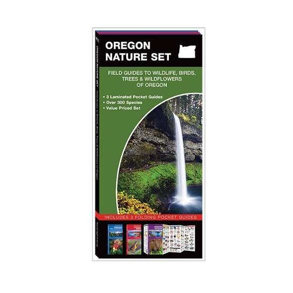 Oregon Nature Set: Field Guides to Wildlife, Birds, Trees & Wildflowers of Oregon