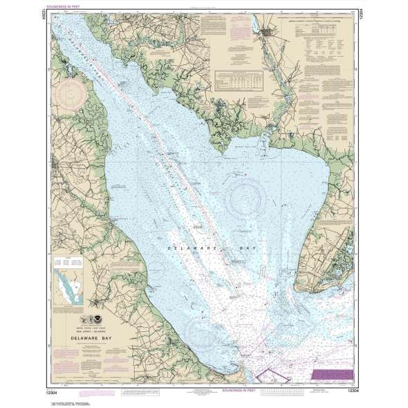 NOAA Chart 12304: Delaware Bay