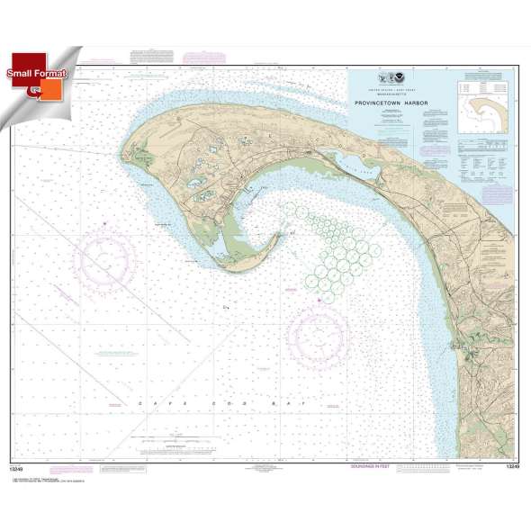 NOAA Chart 13249: Provincetown Harbor