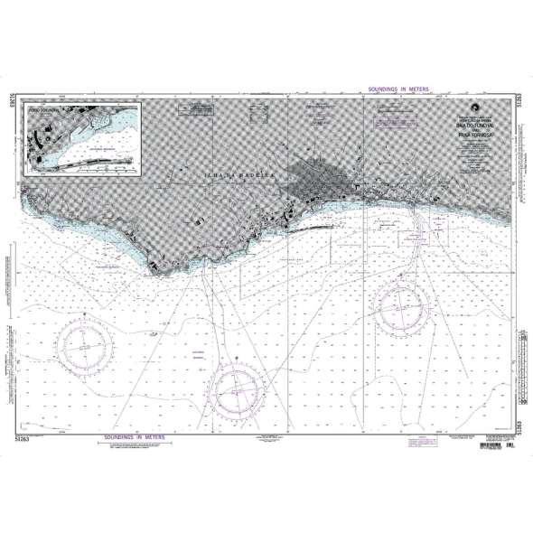 NGA Chart 51263: Baia Do Funchal and Praia formosa
