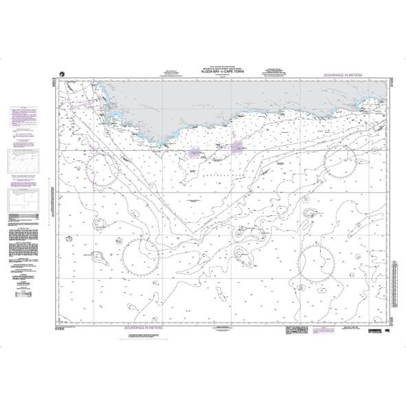 NGA Chart 61000: Algoa Bay to Cape town