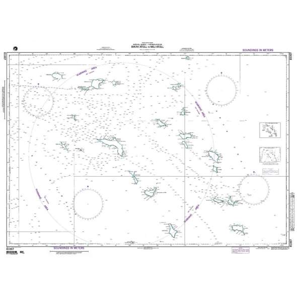 NGA Chart 81007: Marshall Is Northern Portion