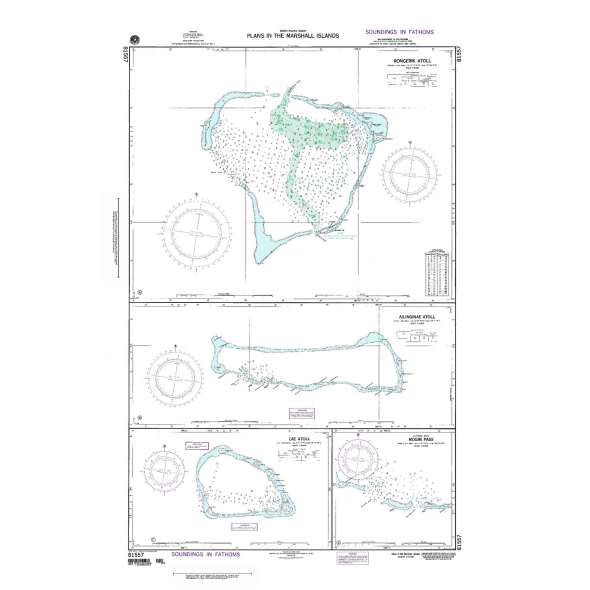 NGA Chart 81557: Rongerik Atoll Marshall Islands