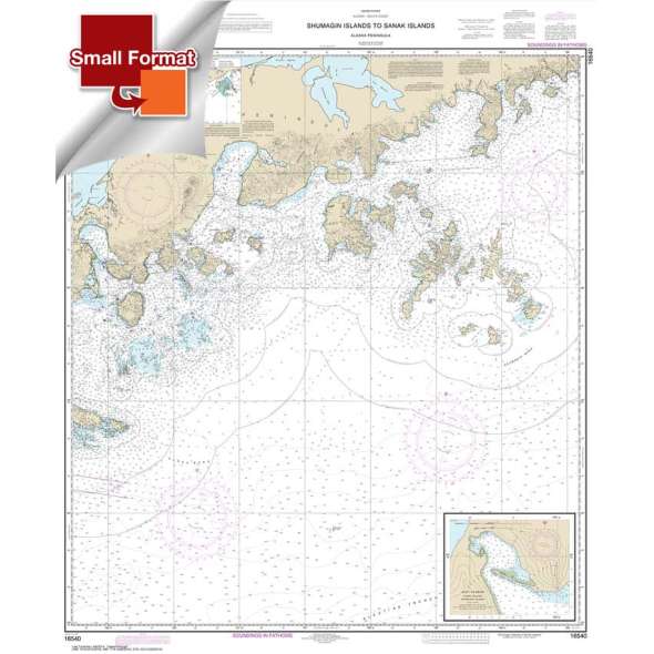 NOAA Chart 16540: Shumagin Islands to Sanak Islands