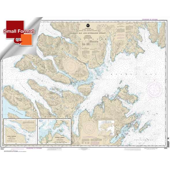NOAA Chart 16594: Marmot Bay and Kupreanof Strait