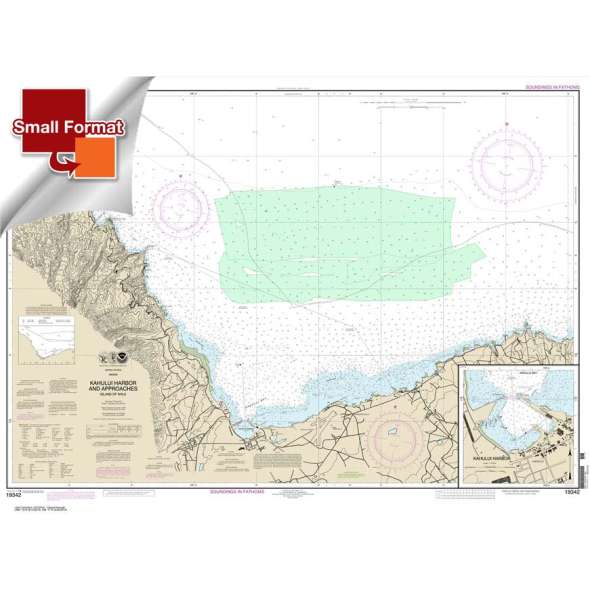 NOAA Chart 19342: Kahului Harbor and approaches