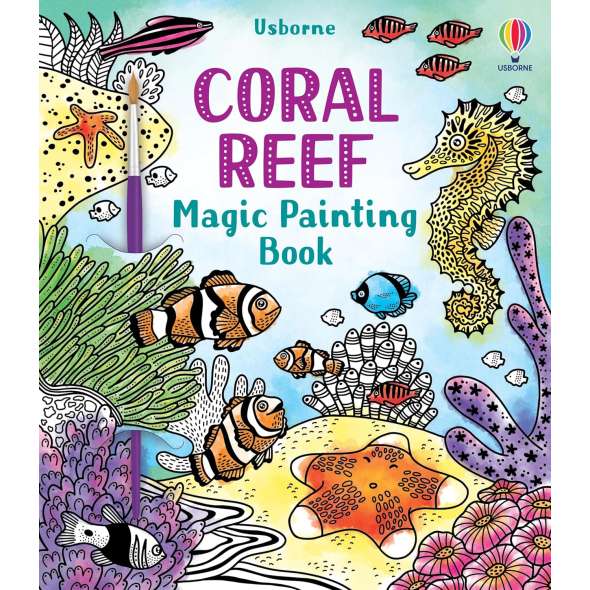 Coral Reef Magic Painting Book - Book - Paracay
