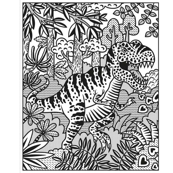 Dinosaurs Magic Painting Book - Book - Paracay