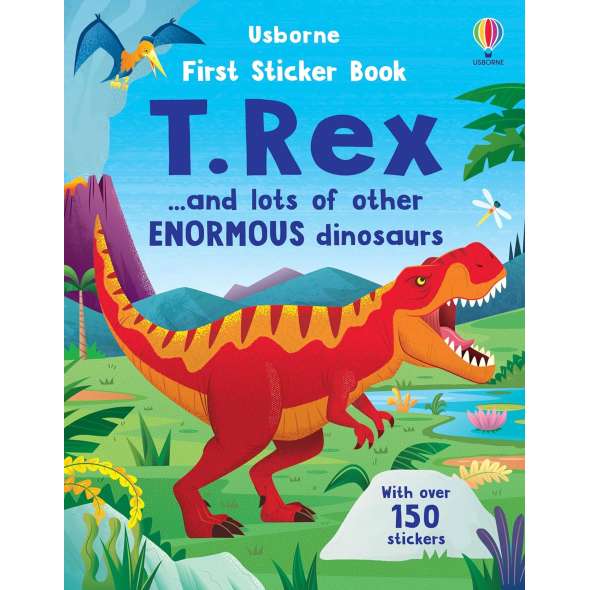 First Sticker Book T. Rex: and Lots of Other Enormous Dinosaurs - Book - Paracay