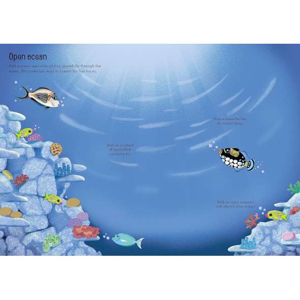 Little First Stickers Aquarium - Book - Paracay