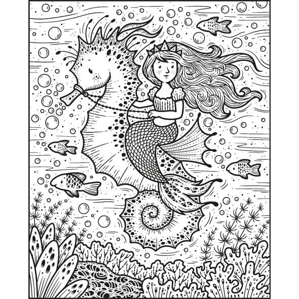 Mermaids Magic Painting Book - Book - Paracay