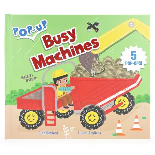 Pop-Up Busy Machines - Book - Paracay