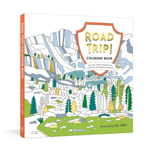 Road Trip! Coloring Book - Book - Paracay
