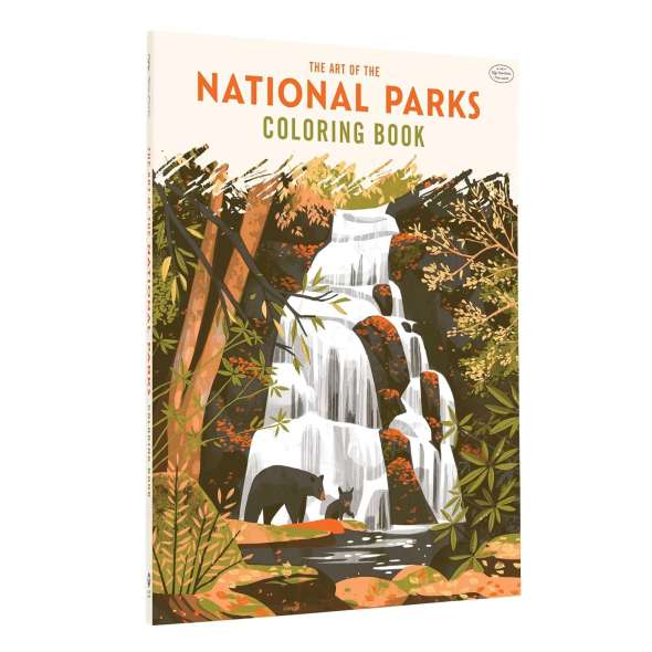The Art of the National Parks Coloring Book - Book - Paracay