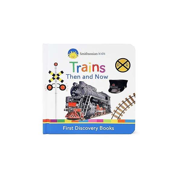 Trains Then And Now - Book - Paracay