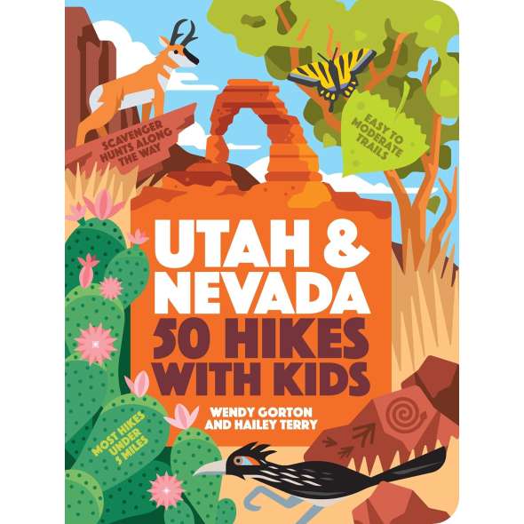 Utah & Nevada 50 Hikes with Kids - Book - Paracay