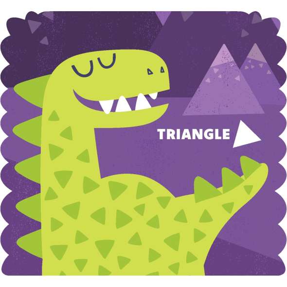 Books With Bumps: Dino Shapes - Book - Paracay