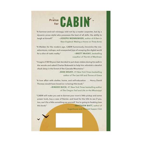 Cabin: Off the Grid Adventures with a Clueless Craftsman - Book - Paracay