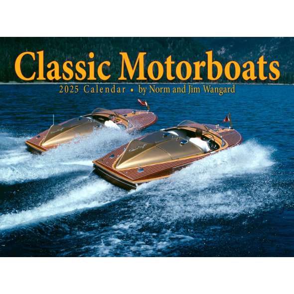 Classic Motorboats Calendar 2025- paracay