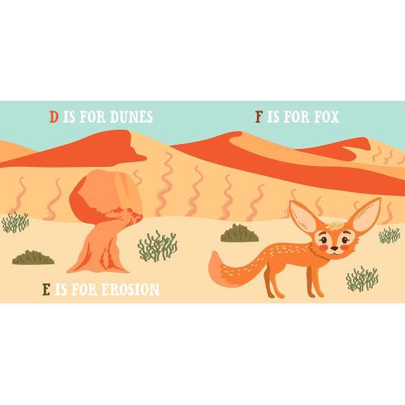 D Is For Desert: An Abc Desert Primer - Book - Paracay