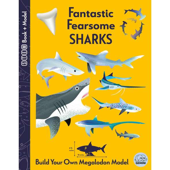 Fantastic Fearsome Sharks - Book - Paracay