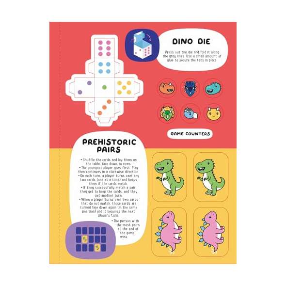 Glow-In-The-Dark-Dinosaurs-Sticker-Activity-Book-Book