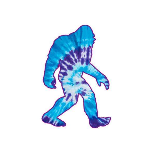 Tie Dye Squatch - Vinyl Sticker (1 STICKER) - Paracay