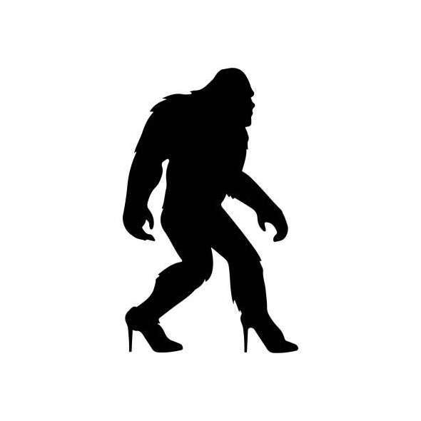 Sassy Squatch - Vinyl Sticker (1 STICKER) - Paracay