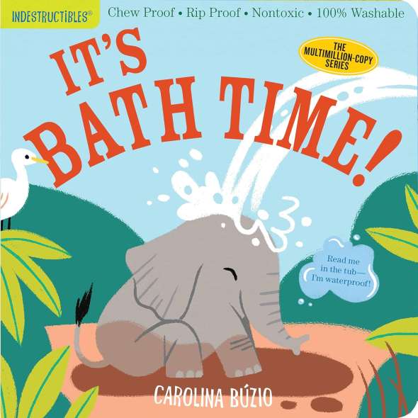Indestructibles: It'S Bath Time! - Book - Paracay