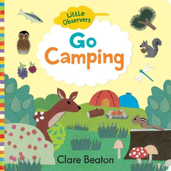 Little Observers: Go Camping  - Book - Paracay