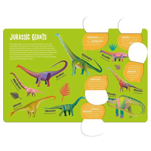 Magic Searchlight: Dinosaurs - Book - Paracay