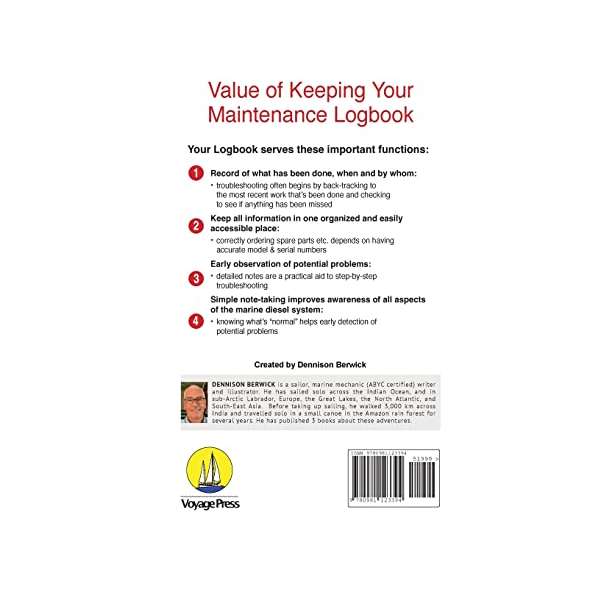Maintenance Logbook - Twin Engine Installations - Book - Paracay