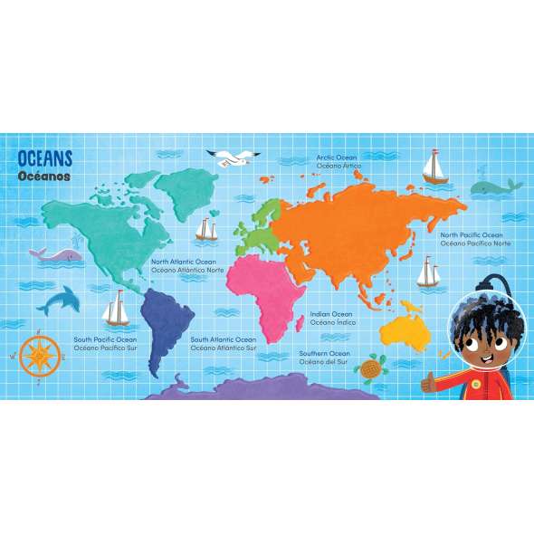 My First 100 Ocean Words In English And SpanishÂ  - Book - Paracay
