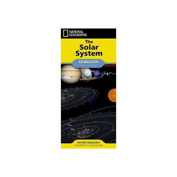 The Solar System: Stargazer Map and Guide - Book - Paracay